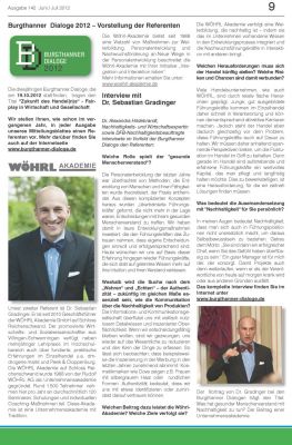 Mitteilungsblatt 142 Dr. Gradinger